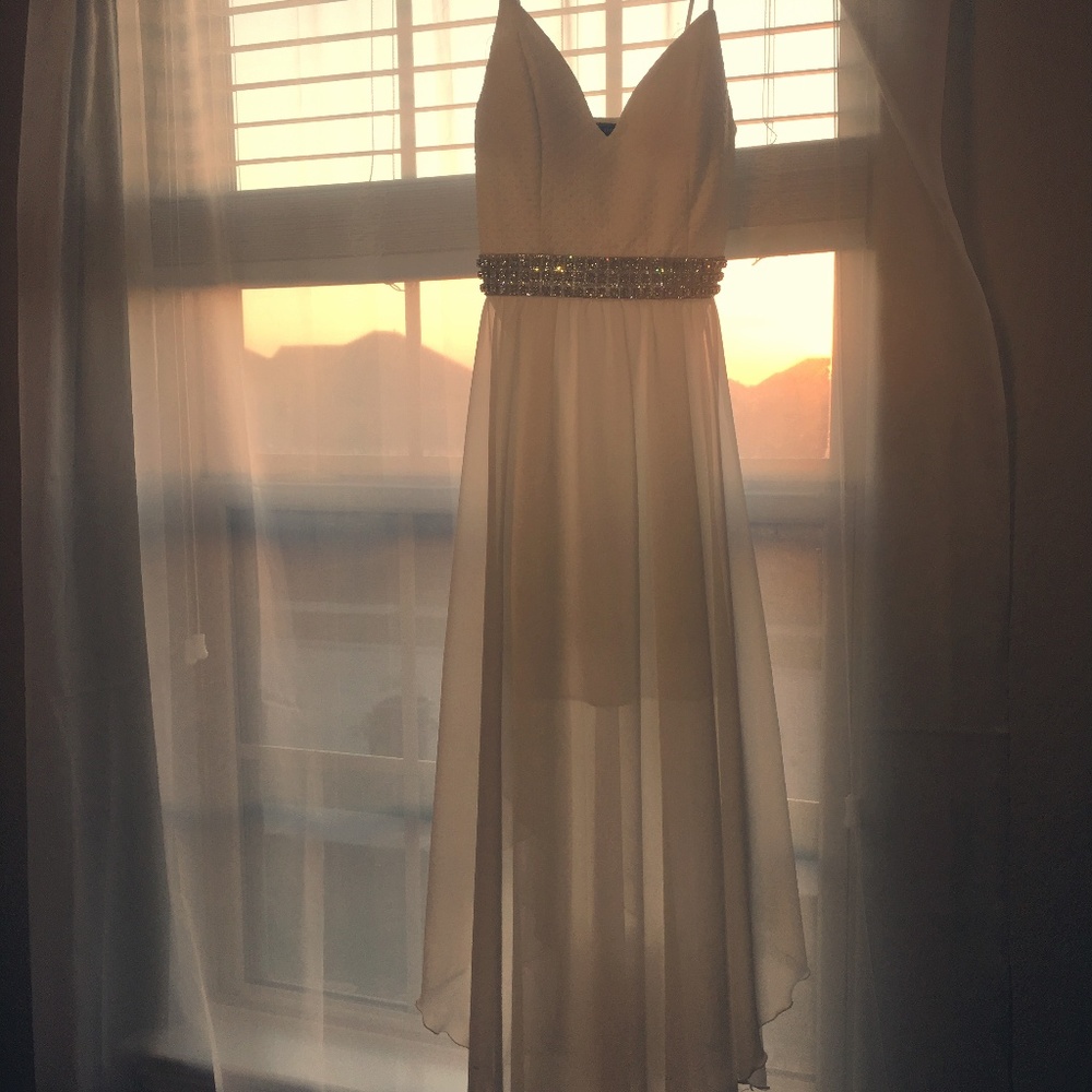 KIMCINE Maxi Silk Flowy Dress